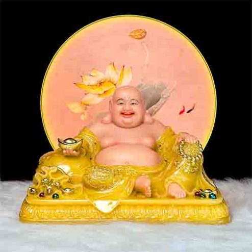 Tượng Phật Di Lặc Đá Thạch Anh Cao Cấp DL004