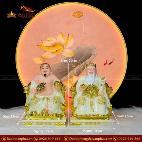 tuong than tai ong dia bo 2 ong da trang ngoi ngai nhap khau t022 6