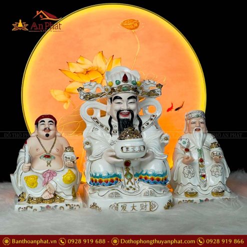 tuong than tai ong dia su duc hoa trang bo 3 ong t034 3