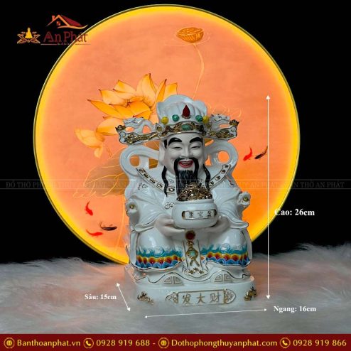 tuong than tai than tien su duc hoa trang cao cap t033 6