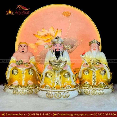 tuong than tai tho dia bo 3 ong de tron da vang cao cap t064 2