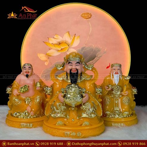 tuong than tai tho dia cao cap da cam cao cap bo 3 ong t055 5