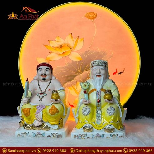 tuong than tai tho dia su duc hoa vang bo 2 ong cao cap t038 4