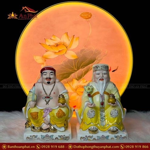 tuong than tai tho dia su duc hoa vang bo 2 ong cao cap t038 5