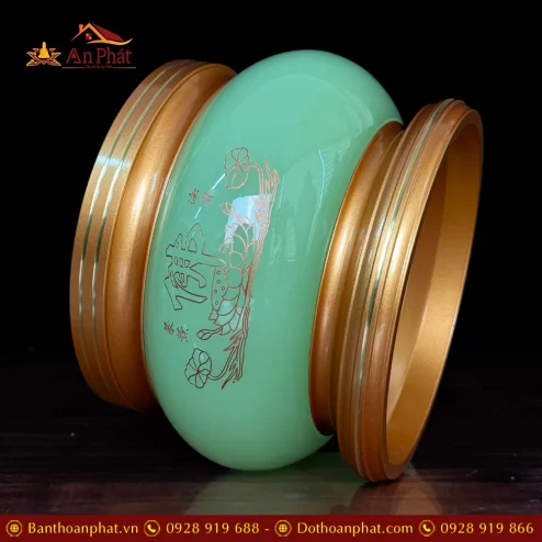 bat huong da luu ly xanh luc hoa sen chu phat dt29500003