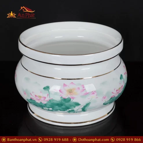 bat huong su trang hoa sen hong la xanh dt27900004