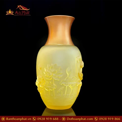 lo hoa thanh lien mieng dong hoa sen noi dt254 2