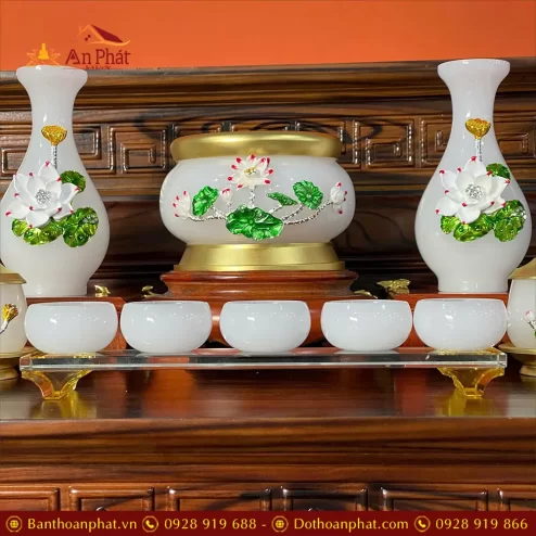 chen nuoc tho ngoc trang hoa sen noi cao cap dt51400002