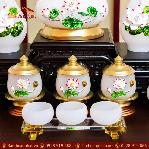 chen nuoc tho ngoc trang hoa sen noi cao cap dt51400003