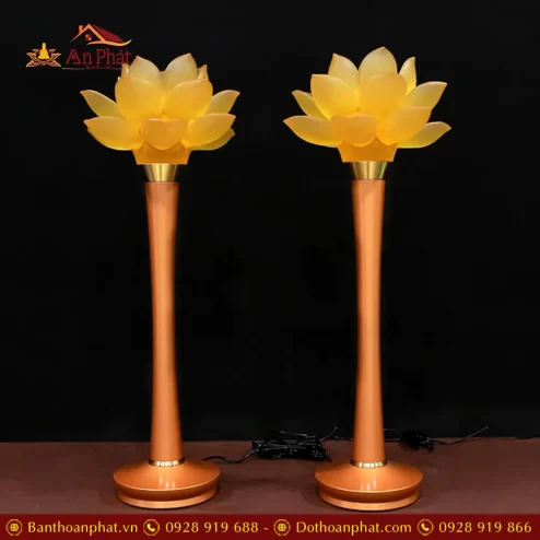 den tho luu ly hoa sen chan dong vang cao 55cm dtd137800008