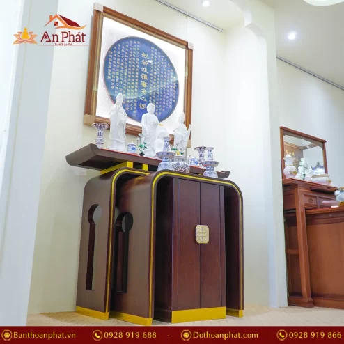 Tủ thờ gỗ Cẩm cao cấp