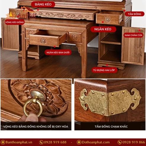 ban tho go nhap khau khac kinh phat bt8701 6