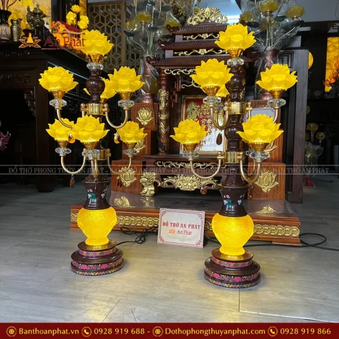 den tho dien luu ly 7 bong hoa sen no ro dtd1459 7