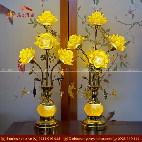 den tho dien luu ly hoa sen 5 bong canh vang dtd1454 7