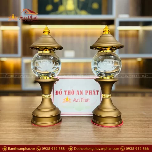 Đèn thờ cúng cao cấp đẹp hiện đại