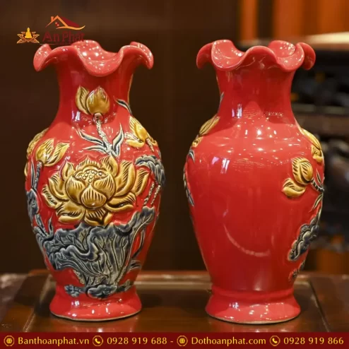 lo hoa men do dap noi hoa sen mieng luon dt71300004