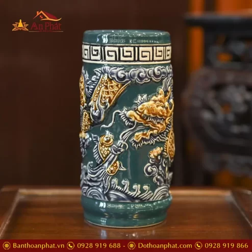 ong huong bat trang men mau xanh dap noi dt81400004