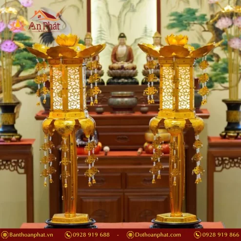 Chất liệu hợp kim đồng mạ vàng cao cấp