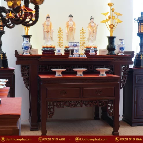 Bàn thờ Phật và gia tiên nhập khẩu Đài Loan