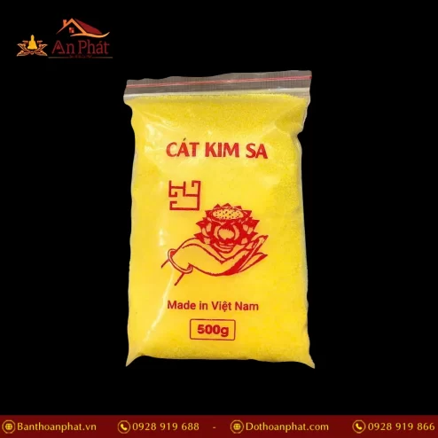 Cát kim sa đặt lư hương túi 500gr PK9503 An Phát