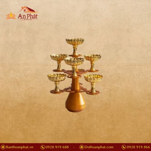 Chân nến 7 Ngọn Cao cấp DN9342 An Phát