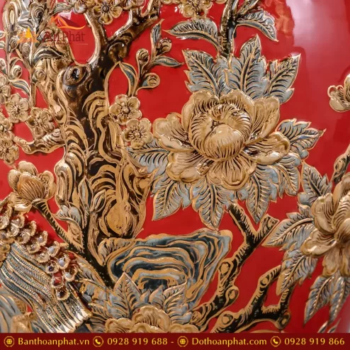choe phong thuy mau do cao cap cong dao ve vang dap noi dt97900006