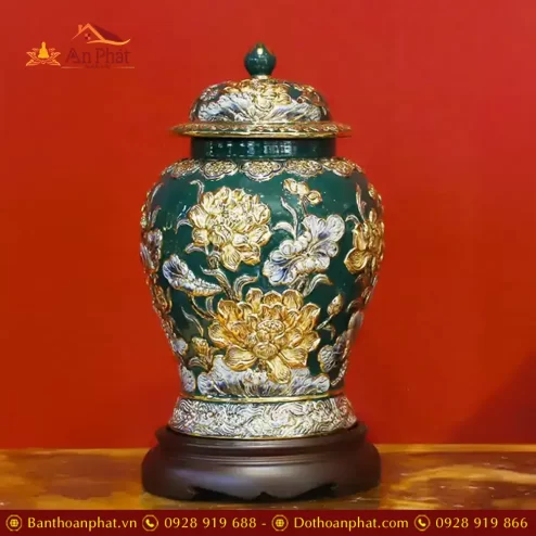 choe tho phong thuy men xanh dap noi hoa sen ve vang dt98100005