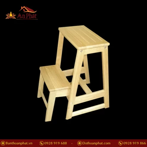 Ghế gỗ thắp hương gấp gọn tiện dụng PK9534