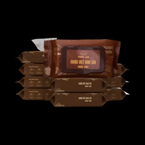 Khăn ướt bao sái ban thờ Phúc An PK9542 An Phát