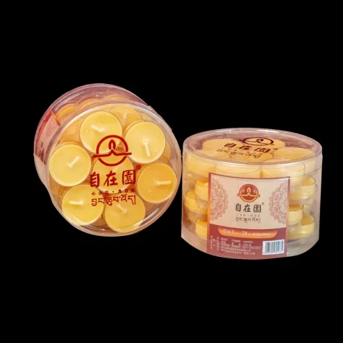 Nến Bơ Cốc Thờ 5 Giờ màu Vàng DN9335 An Phát