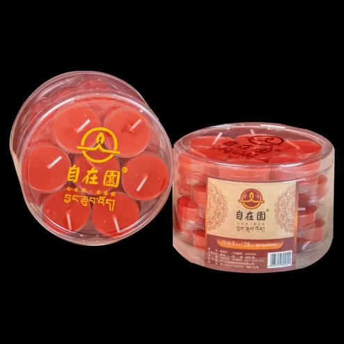 Nến Bơ Cốc Thờ màu Đỏ DN9310 An Phát