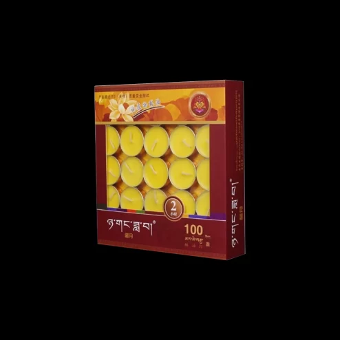 Nến Bơ Ghee Ngũ Cốc 2 Giờ màu Vàng DN9315 An Phát