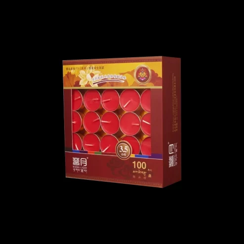 Nến Bơ Ghee Ngũ Cốc 3.5 Giờ màu Đỏ DN9322 An Phát