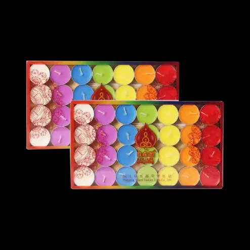 Nến Bơ Thờ Cúc 7 Màu cao cấp DN9333 An Phát