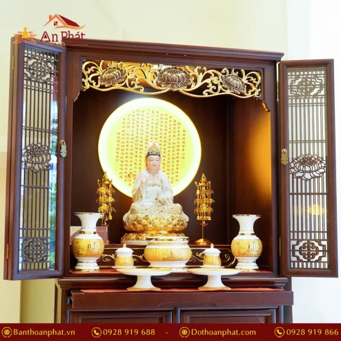 Tủ thờ Phật nhập khẩu Đài Loan