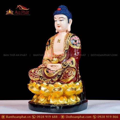 Tượng Phật A Di Đà bằng đá