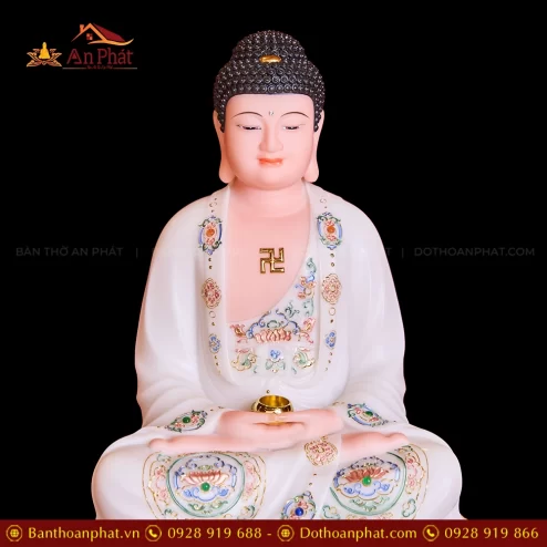 Tượng Phật Thích Ca Mâu Ni ngồi đá