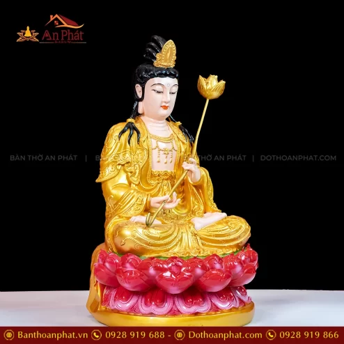 Tượng Đại thế Chí Bồ Tát ngồi