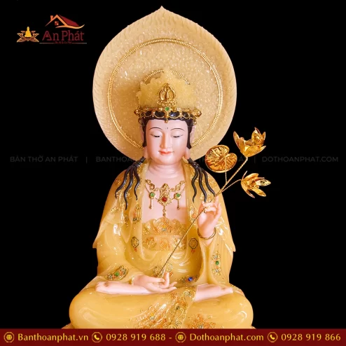 Tượng Đại Thế Chí Bồ Tát đẹp