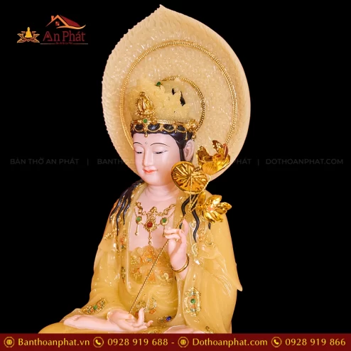 Tượng Đại Thế Chí Bồ Tát bằng đá