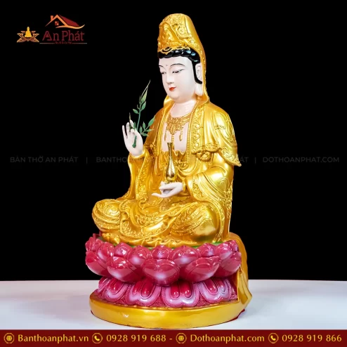 Tượng Phật Quan Âm để bàn thờ