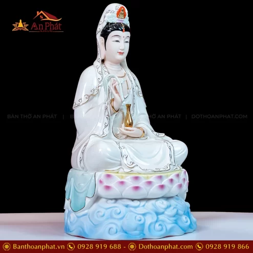 Tượng Phật Quan Âm để bàn thờ