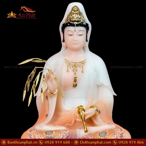 Tuong Quan Am Toa Son Da Thach Anh Mau Hong Xam T2345 5