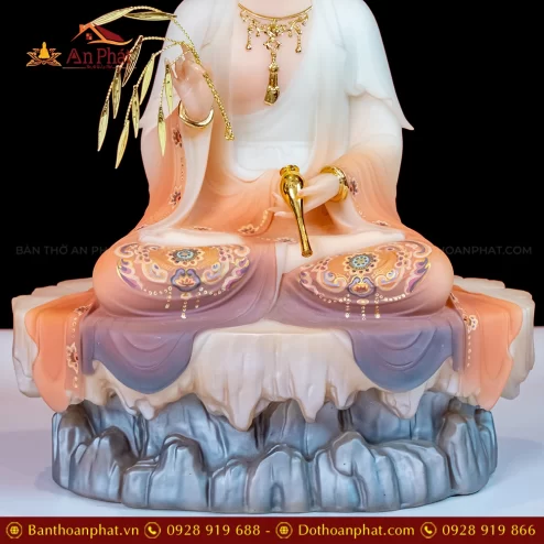 Tuong Quan Am Toa Son Da Thach Anh Mau Hong Xam T2345 6