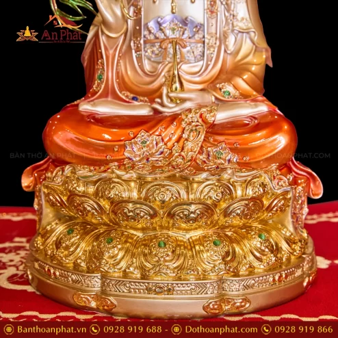 Tuong Ta Ba Tam Thanh Da Hieu Ung Dong Toa Dai Sen Do Anh Kim Dat Vang Co La De T2318 8