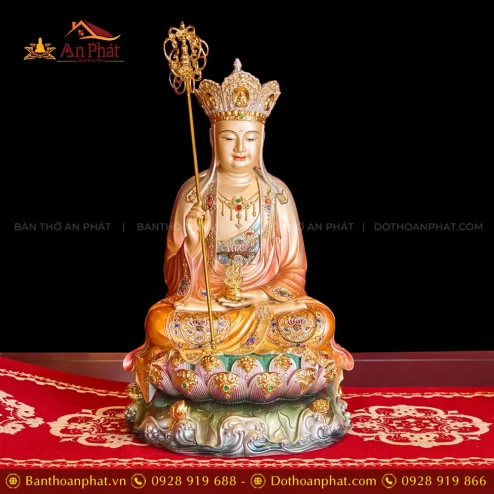 Tượng Địa Tạng vương Bồ Tát ngồi đẹp