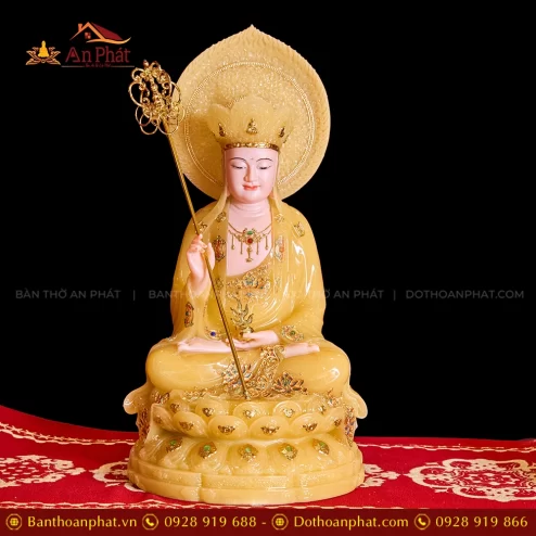 Tượng Địa Tạng vương Bồ Tát ngồi đẹp