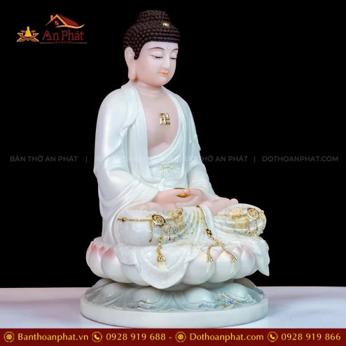 Tượng Phật A Di Đà bằng Đá