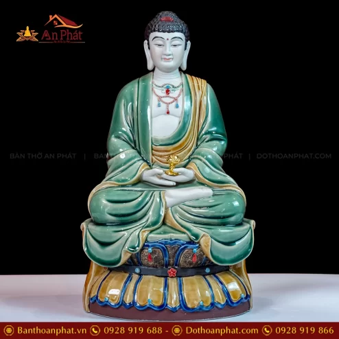 Tượng Phật A Di Đà ngồi