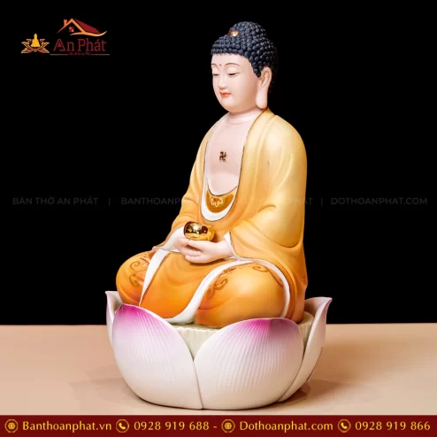 Tượng Phật A Di Đà bằng đá